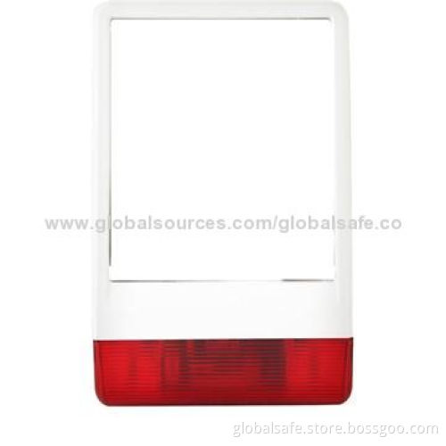 Solar powered GSM alarm system with spot siren